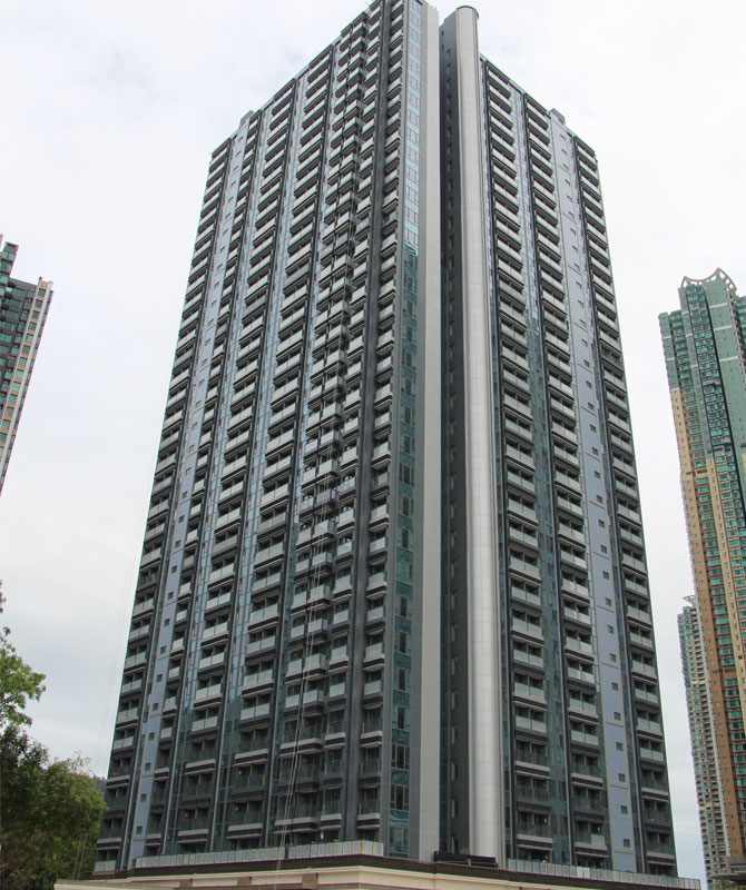 Xunzhi Building Materials provided 50,000 meters of door and window sealant strips for Shijiao Road, Hong Kong