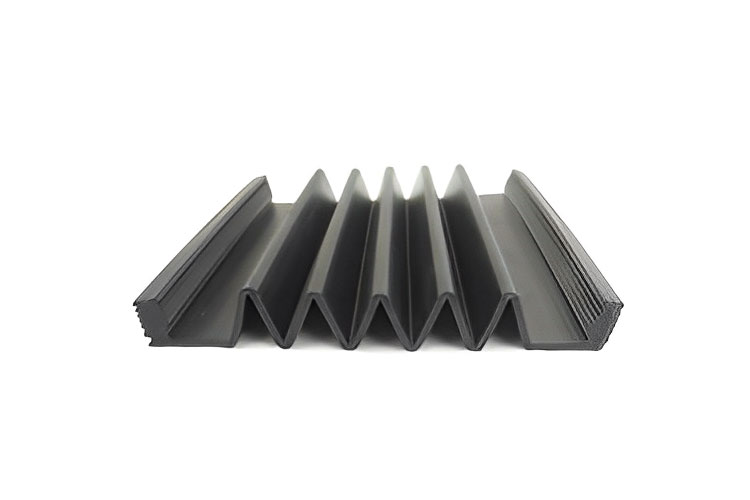 Expansion joint rubber strip